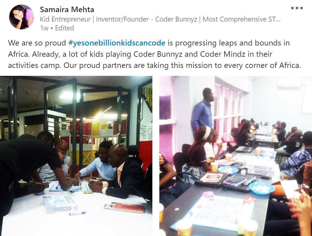 Yes, 1 Billion Kids Can Code in the community